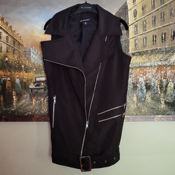 NWOT Lucy McIntosh (New Zealand) Moto Vest - Picture 2 of 8